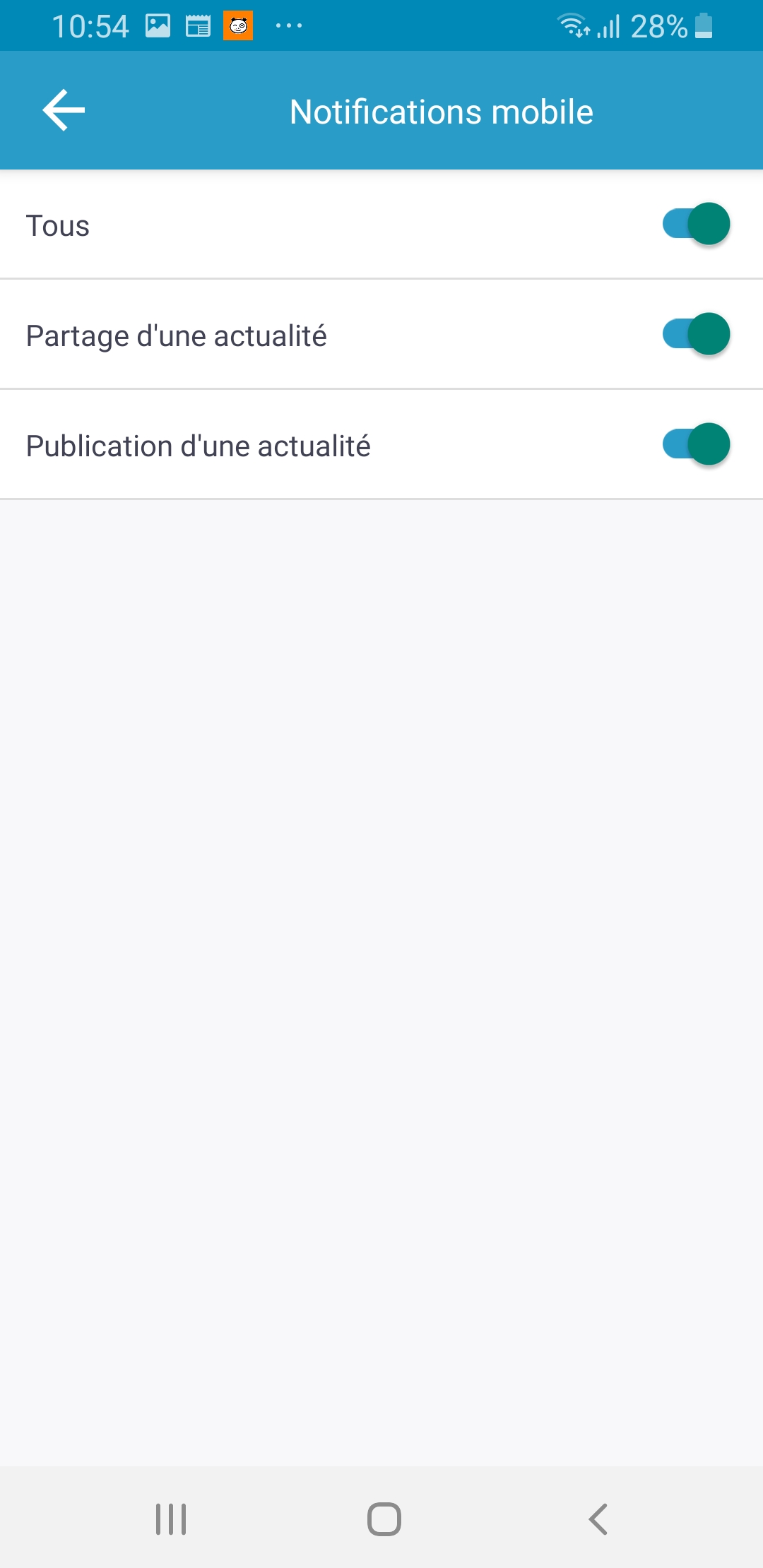 comment recevoir une notification de mail sur iphone